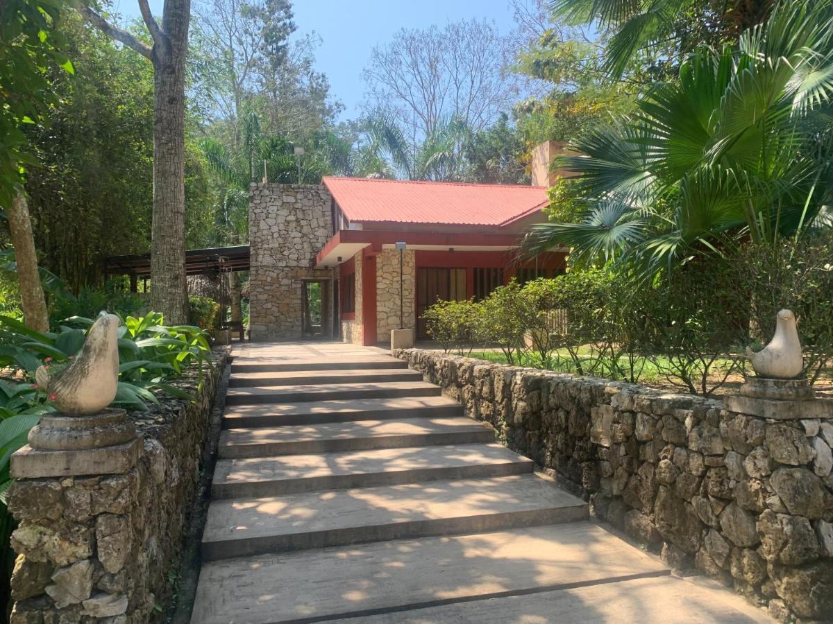 Cabanas Maya Rue 팔렝케 외부 사진